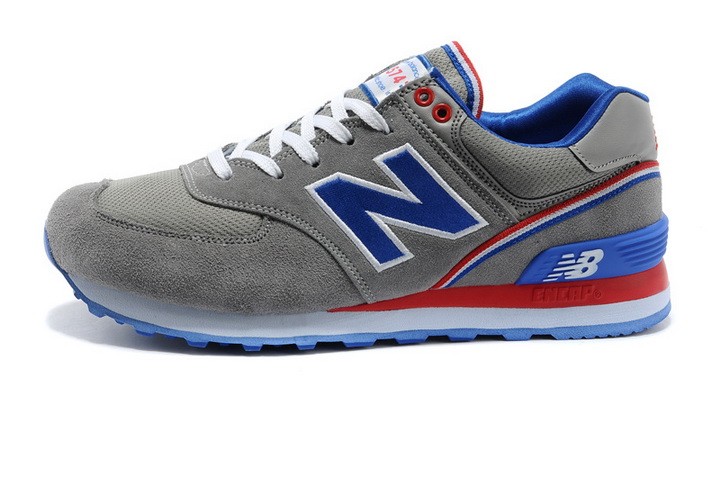 new balance 574 grise rouge